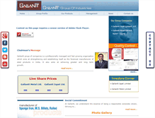 Tablet Screenshot of gallantt.com